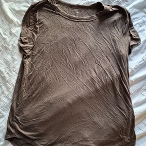 SO Women's Short Sleeve Brown Tee